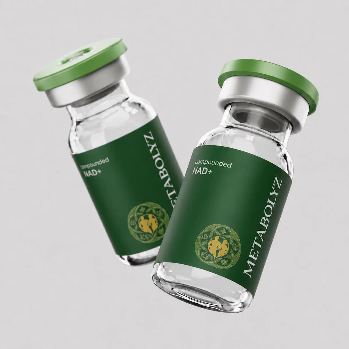 Metabolyz GLP-1 Microdose program — clinical-botanical still life