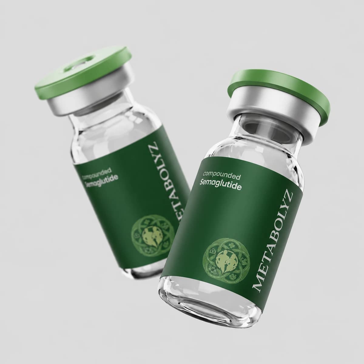 Metabolyz Semaglutide program — clinical-botanical still life